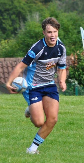 Bradley Cramb - man of match for Narberth Youth